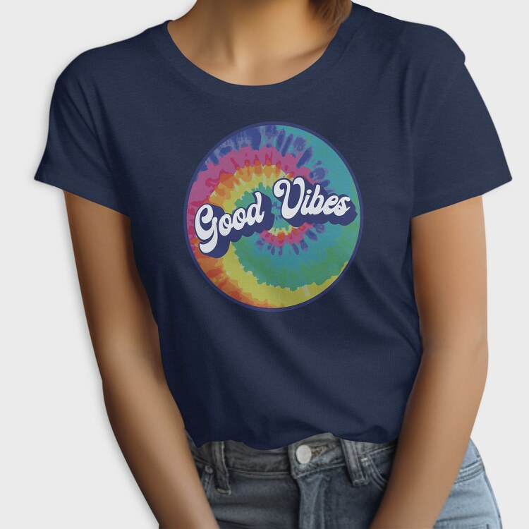 Good Vibes Circle, Tricou Femei