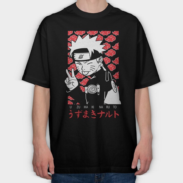 Naruto 99, Tricou Oversize Barbati (Unisex)