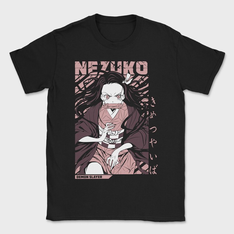 Nezuko, Tricou Barbati (Unisex)