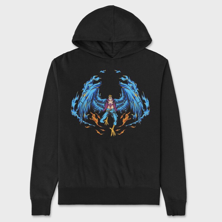 One Piece 107, Hanorac Oversize Barbati (Unisex)