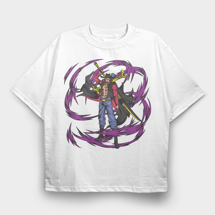 One Piece 108, Tricou Oversize Barbati (Unisex)