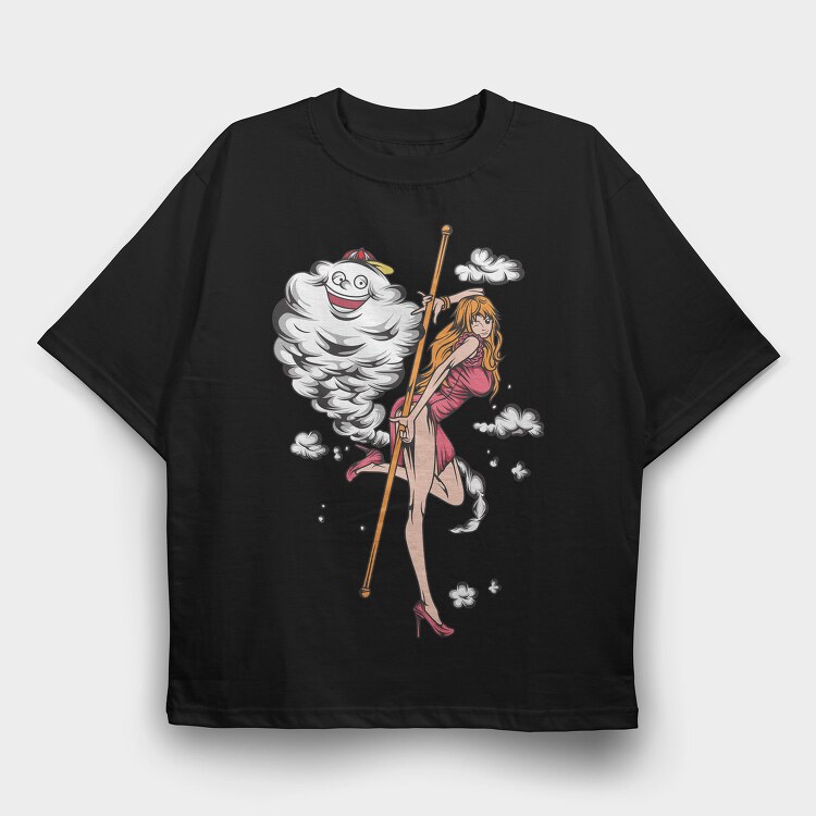 One Piece 110, Tricou Oversize Barbati (Unisex)