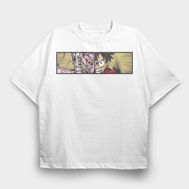 One Piece 112, Tricou Oversize Barbati (Unisex)
