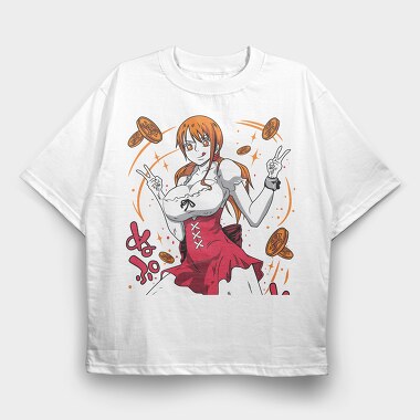 One Piece 121, Tricou Oversize Barbati (Unisex)