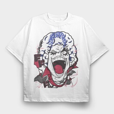 One Piece 123, Tricou Oversize Barbati (Unisex)