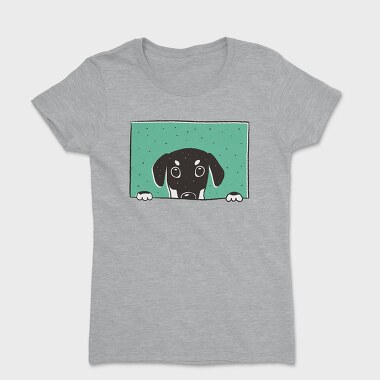 Peeking Dog, Tricou Femei