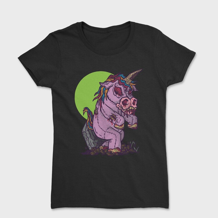 Zombie Unicorn Toy, Tricou Femei