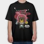 Space Bear Astronaut, Tricou Oversize Barbati (Unisex)