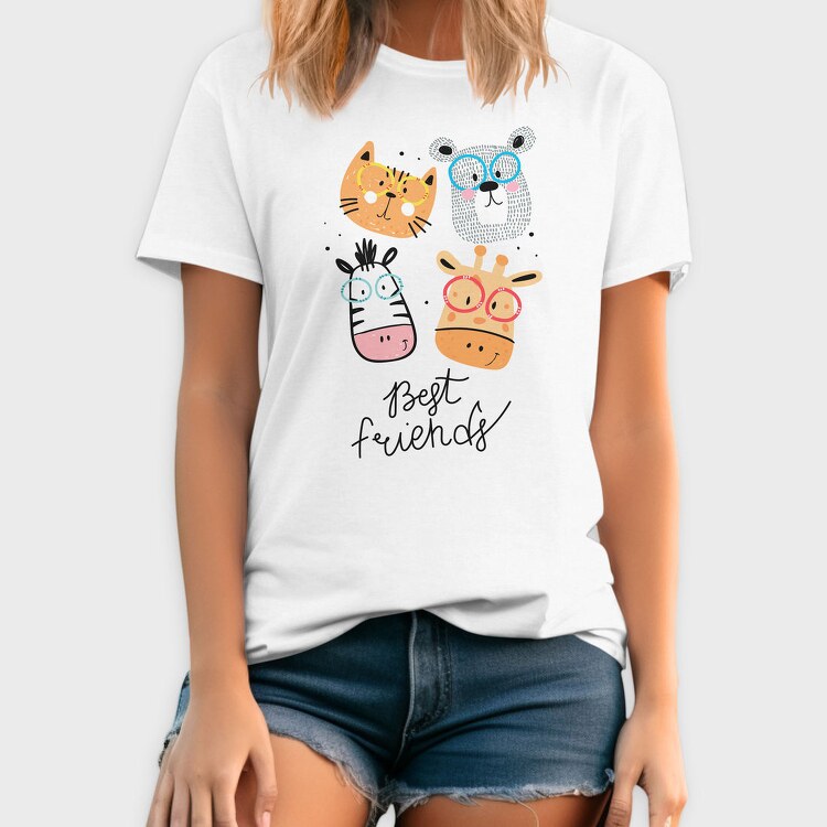 Cat Glasses Night, Tricou Barbati (Unisex)