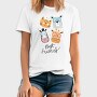 Cat Glasses Night, Tricou Barbati (Unisex)
