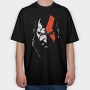 Red Eye Warrior, Tricou Oversize Barbati (Unisex)