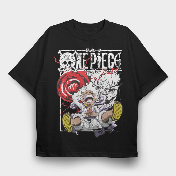 One Piece 128, Tricou Oversize Barbati (Unisex)