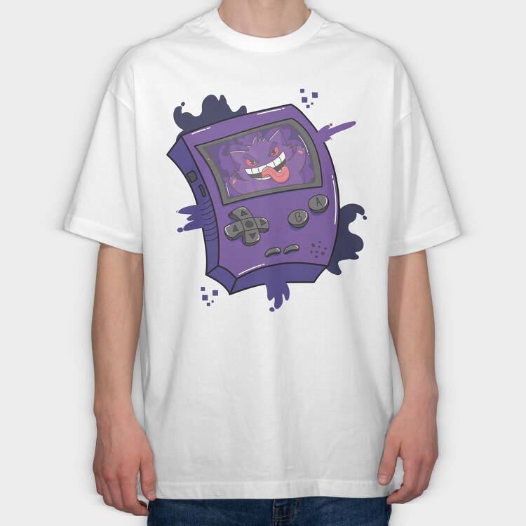 Purple Beast Game, Tricou Oversize Barbati (Unisex)