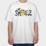 Good Vibes Only Smiley, Tricou Oversize Barbati (Unisex)