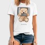 Teddy Pixel Screen, Tricou Barbati (Unisex)