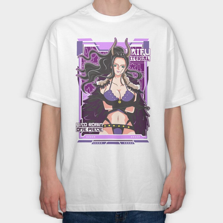 One Piece 132, Tricou Oversize Barbati (Unisex)
