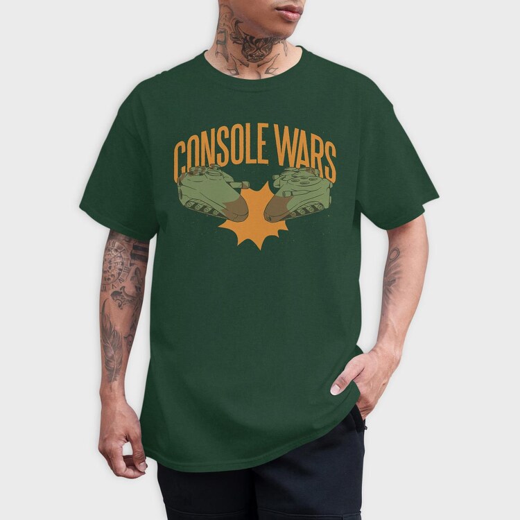 Console Wars, Tricou Barbati (Unisex)