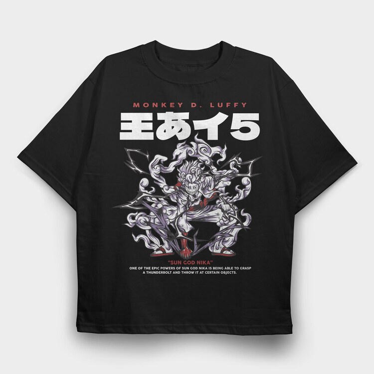 One Piece 134, Tricou Oversize Barbati (Unisex)