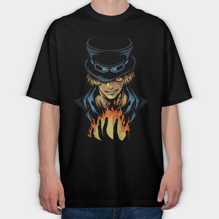 One Piece 16, Tricou Oversize Barbati (Unisex)