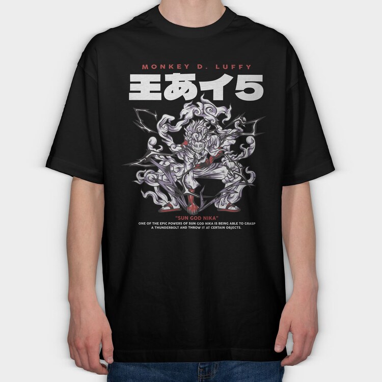One Piece 134, Tricou Oversize Barbati (Unisex)