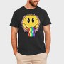 Rainbow Smiley Vibes, Tricou Barbati (Unisex)