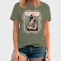 Helmeted Mona Lisa, Tricou Barbati (Unisex)