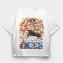 One Piece 3, Tricou Oversize Barbati (Unisex)