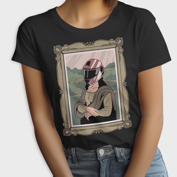 Helmeted Mona Lisa, Tricou Femei