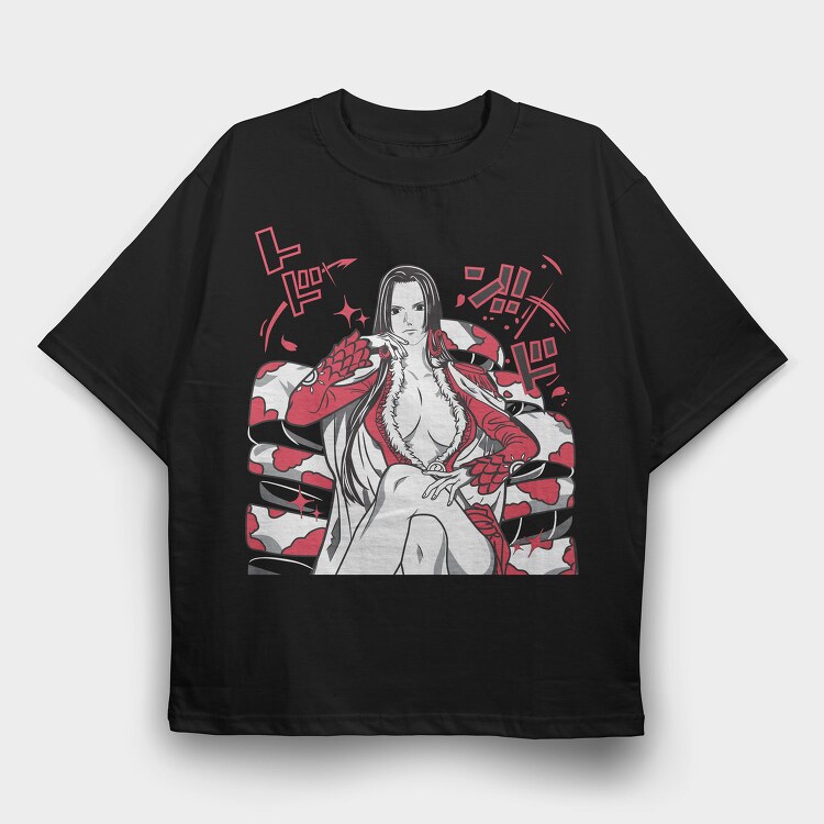 One Piece 34, Tricou Oversize Barbati (Unisex)