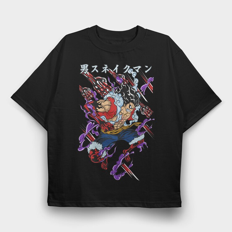 One Piece 45, Tricou Oversize Barbati (Unisex)