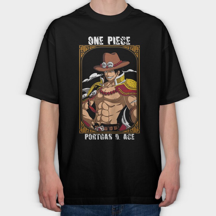 One Piece 39, Tricou Oversize Barbati (Unisex)