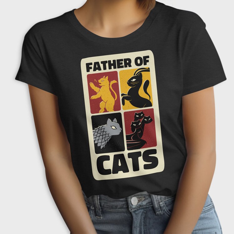 Catfather Of Cats, Tricou Femei