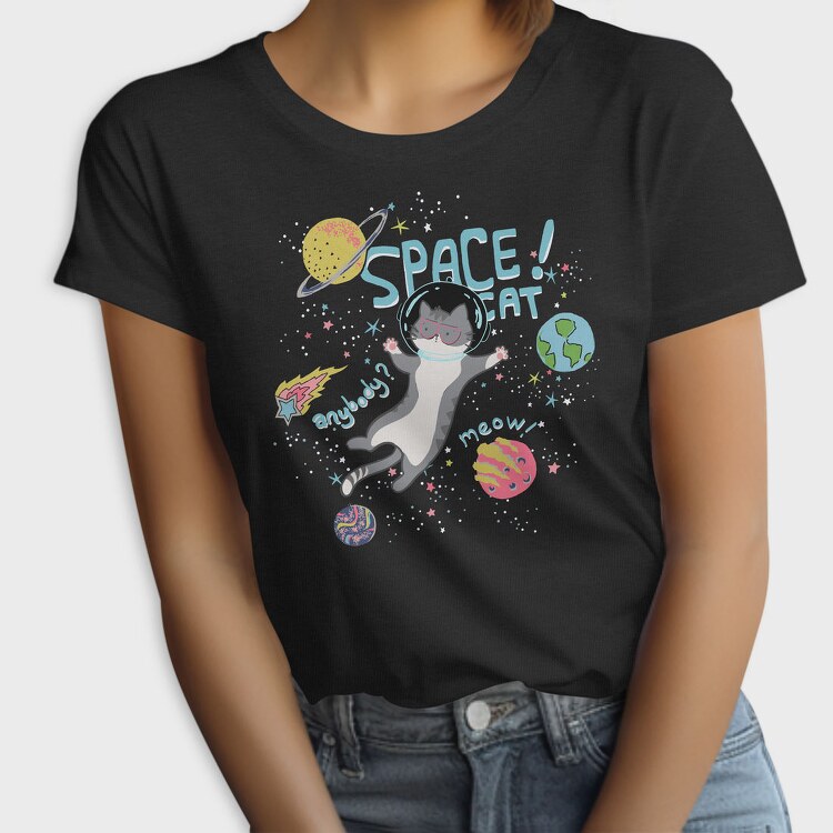 Space Cat Adventure, Tricou Femei