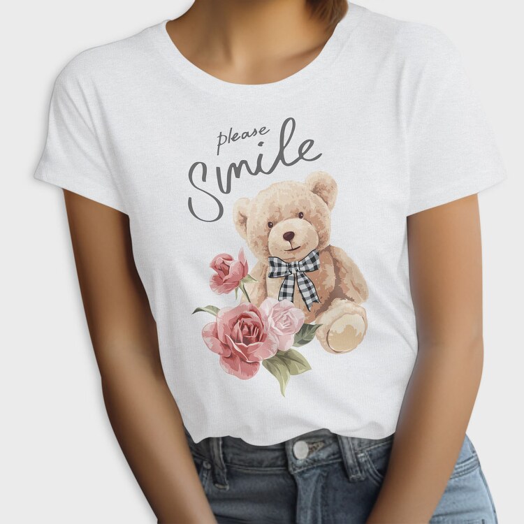 Teddy Rose Smile, Tricou Femei