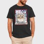 Space Cat Astronaut, Tricou Barbati (Unisex)