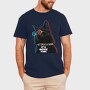 Cat Movie Time, Tricou Barbati (Unisex)