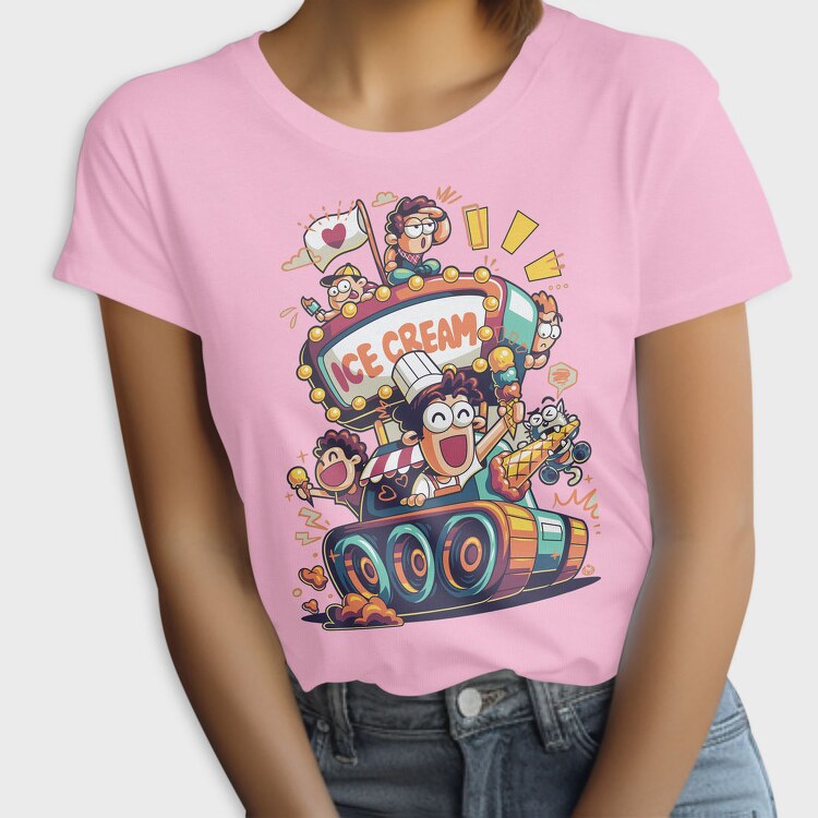 Ice Cream Truck Dreams, Tricou Femei