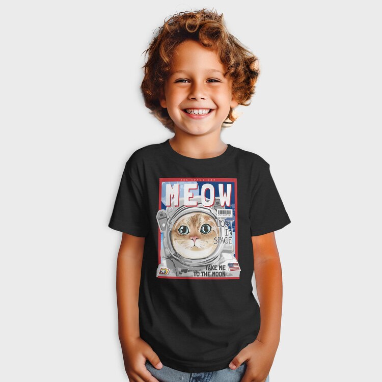 Space Cat Astronaut, Tricou Copii