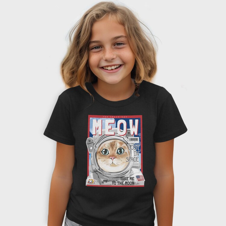Space Cat Astronaut, Tricou Copii
