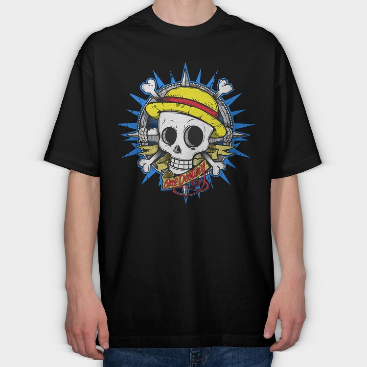 One Piece 7, Tricou Oversize Barbati (Unisex)