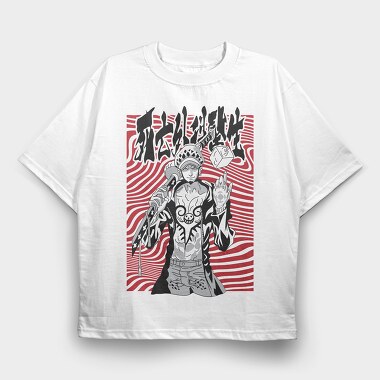 One Piece 76, Tricou Oversize Barbati (Unisex)