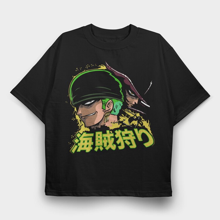 One Piece 8, Tricou Oversize Barbati (Unisex)