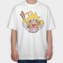 Ramen Ninja Vibes, Tricou Oversize Barbati (Unisex)
