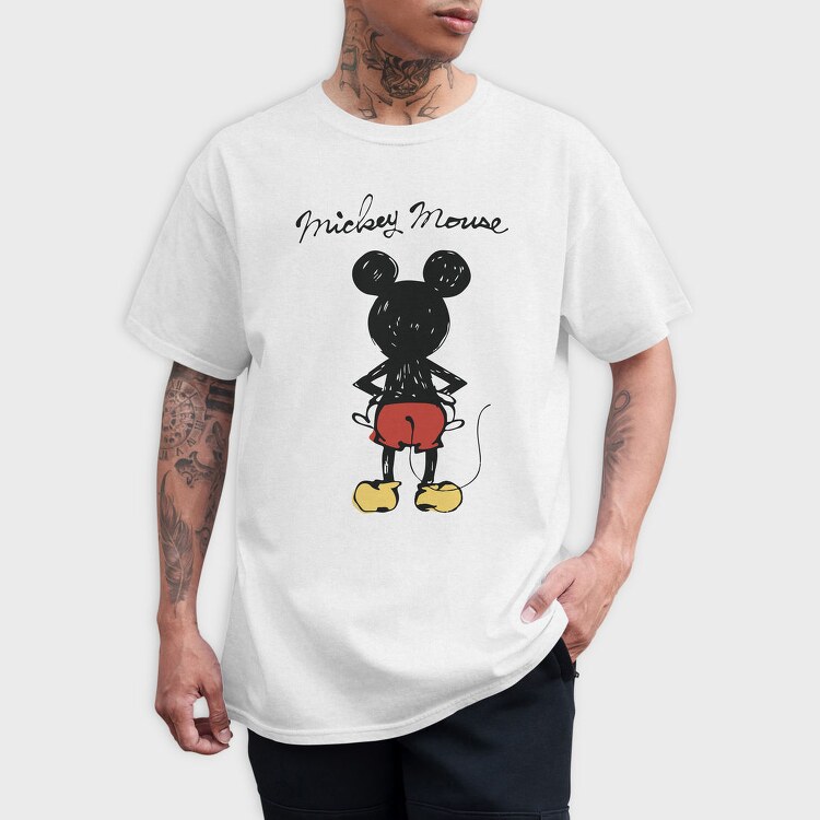 Mickeys Midnight Stroll, Tricou Barbati (Unisex)