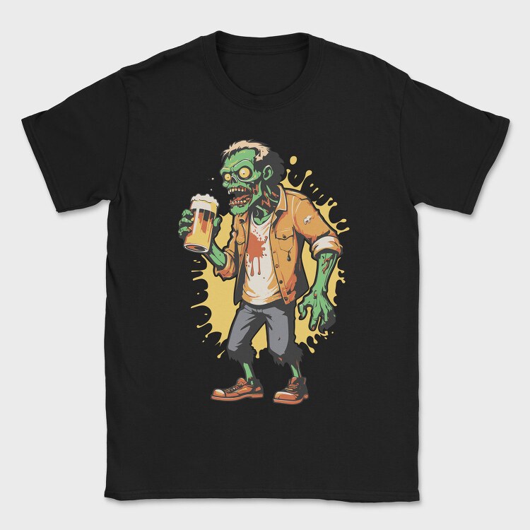 Zombie Beer, Tricou Barbati (Unisex)