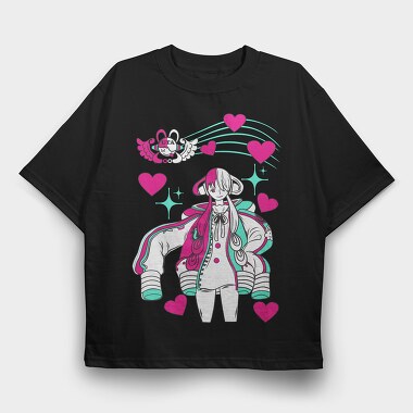 One Piece 84, Tricou Oversize Barbati (Unisex)