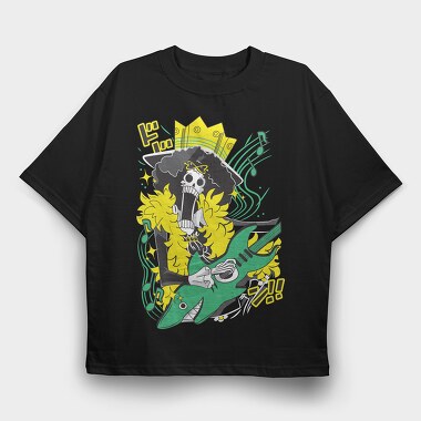 One Piece 86, Tricou Oversize Barbati (Unisex)
