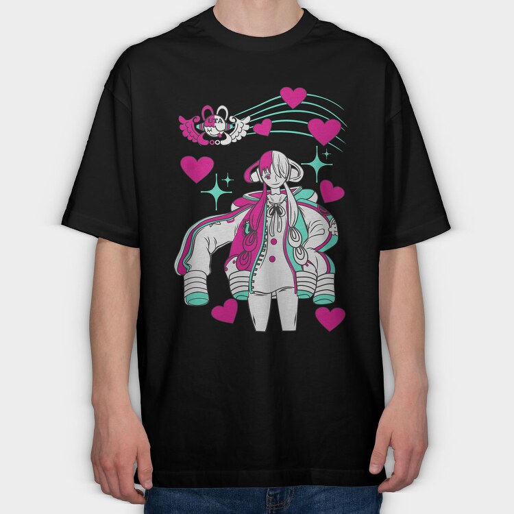 One Piece 84, Tricou Oversize Barbati (Unisex)