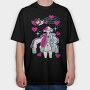 One Piece 84, Tricou Oversize Barbati (Unisex)