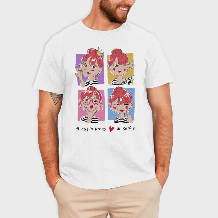 Red Hair Vibes, Tricou Barbati (Unisex)